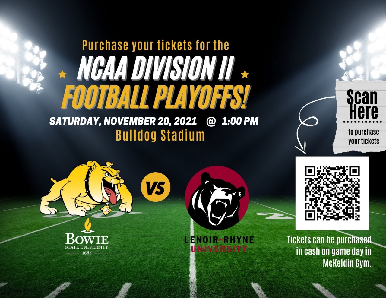 Bowie State Football Receives FourthConsecutive NCAA D2 Playoff Berth