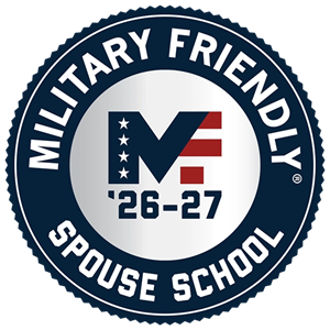 Military Friendly school award for 2026-2027