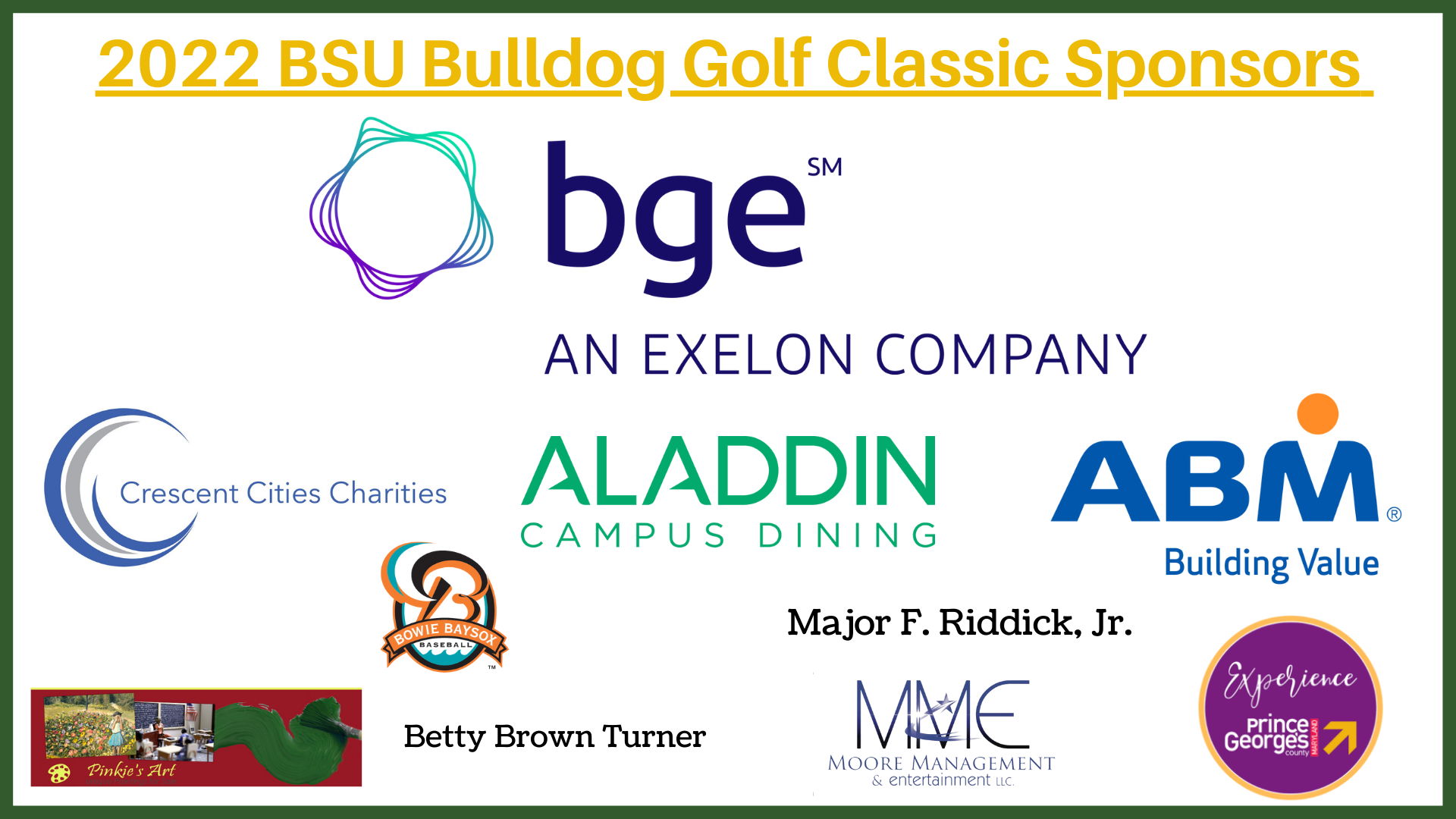2022 golf tournament sponsor logos