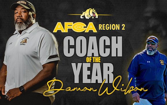 Wilson Named Coach of the Year for AFCA NCAA DII Region 2 | Bowie State