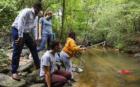 Students to Monitor Local Streams for Hands-on Clean Water Education