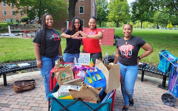 Bowie State Deltas Host Back to School Drive