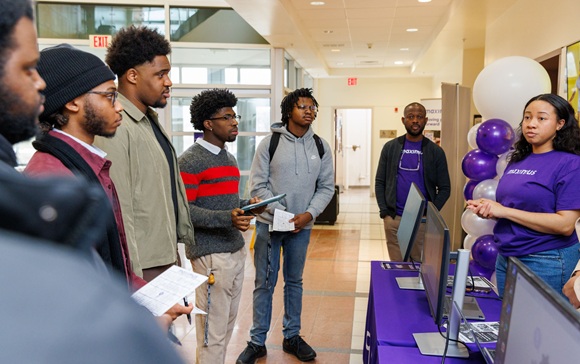 Computer Science Students Learn to Leverage AI at Greater Impact Experience Day
