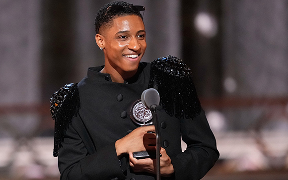 Bowie State’s Myles Frost Wins the Tony Award 