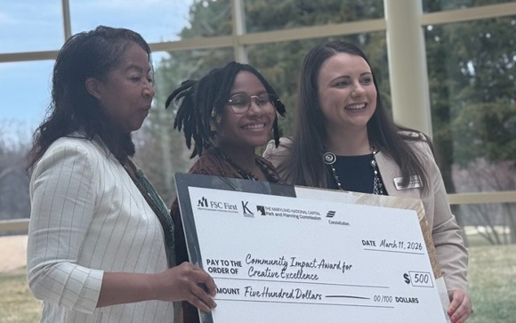 Sophomore Simone Banks Earns Arts Recognition from Maryland’s Business and Creative Community