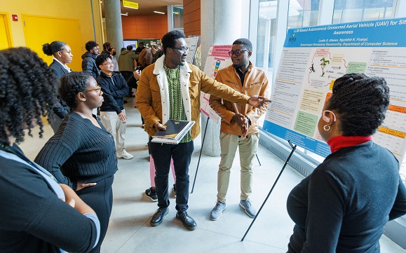 BSU Undergraduates Display Projects at Symposium