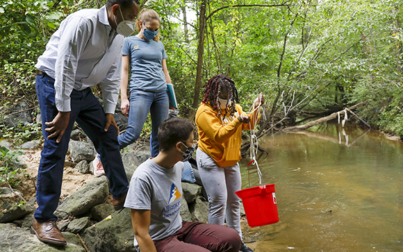 Bowie State University Professor Wins the 2021 Watershed Champion Award