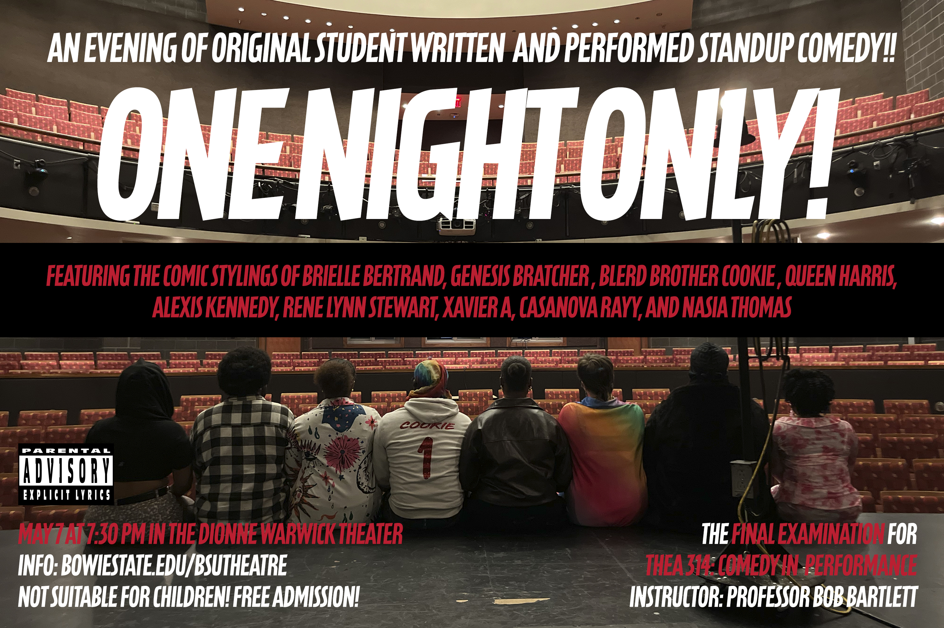 One night only!