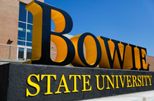 Photo of Bowie State sign