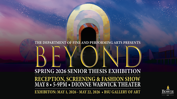 Bowie State logo used to promote events 