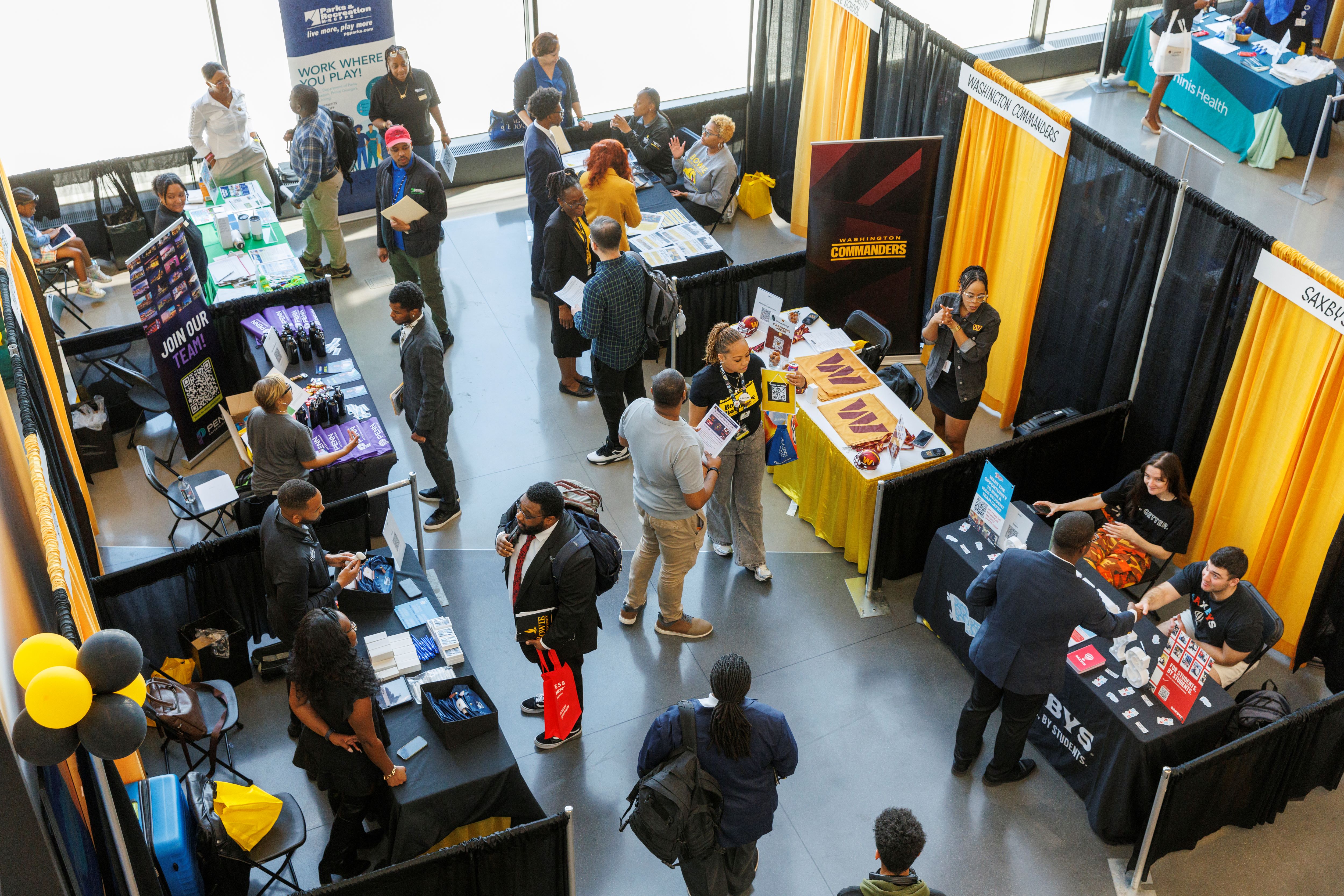 career fair at bowie state