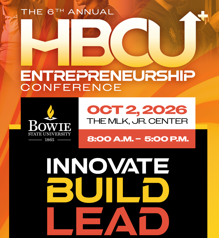 bowie state logo used to promote event 