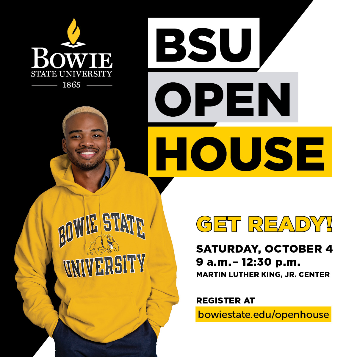 Bowie state open house photo