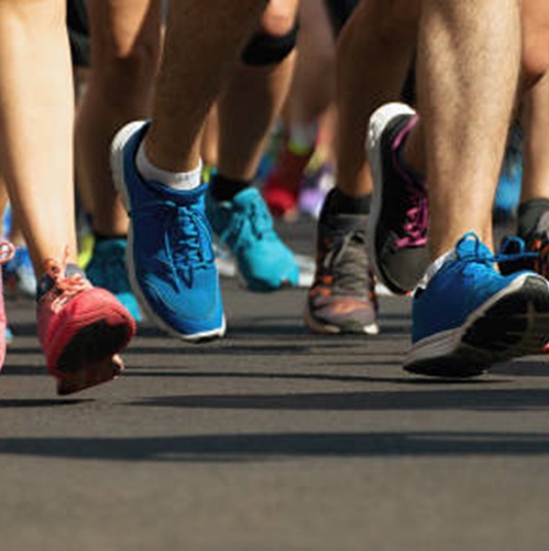 running