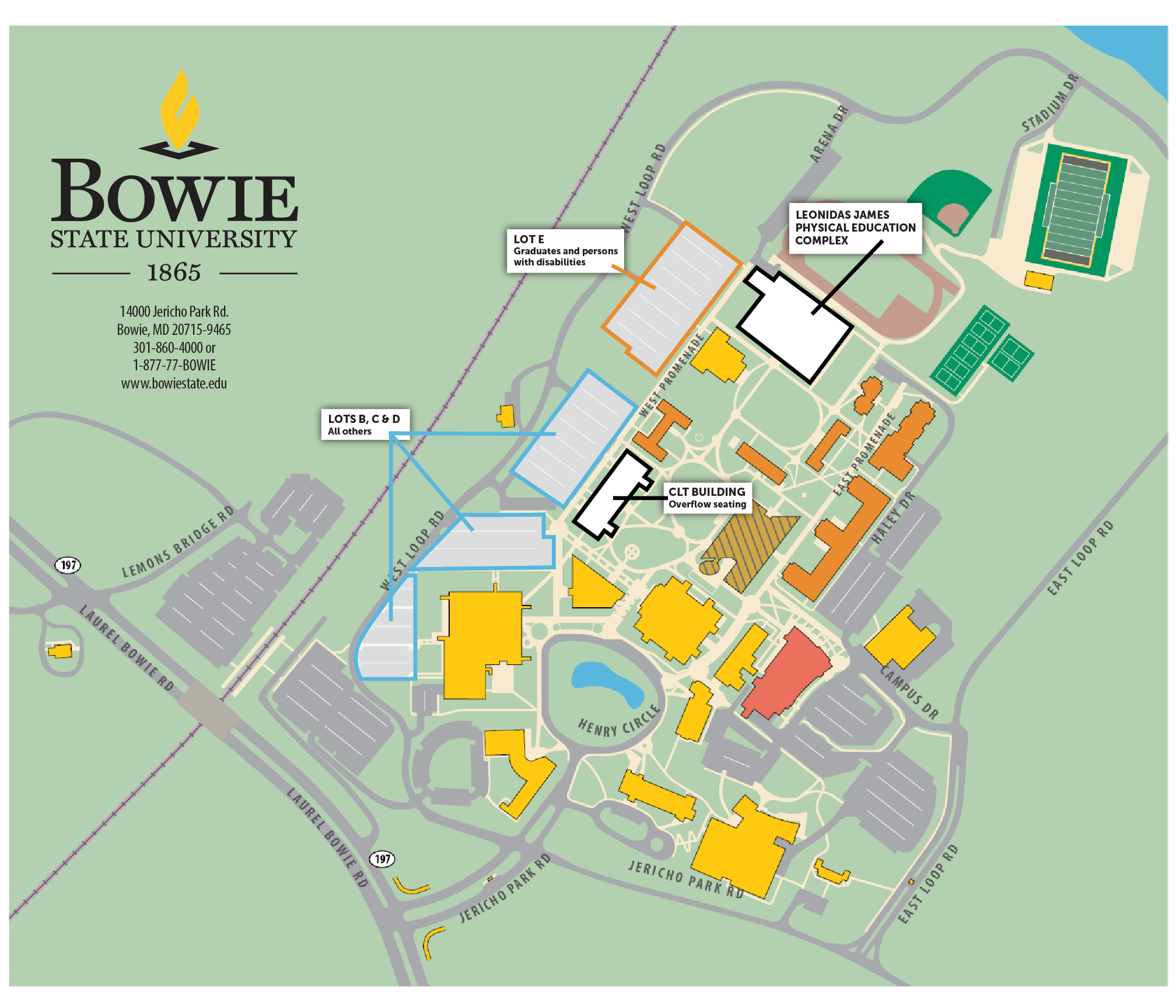 Camp Bowie Map