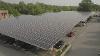 Solar panels cover Parking Lot D